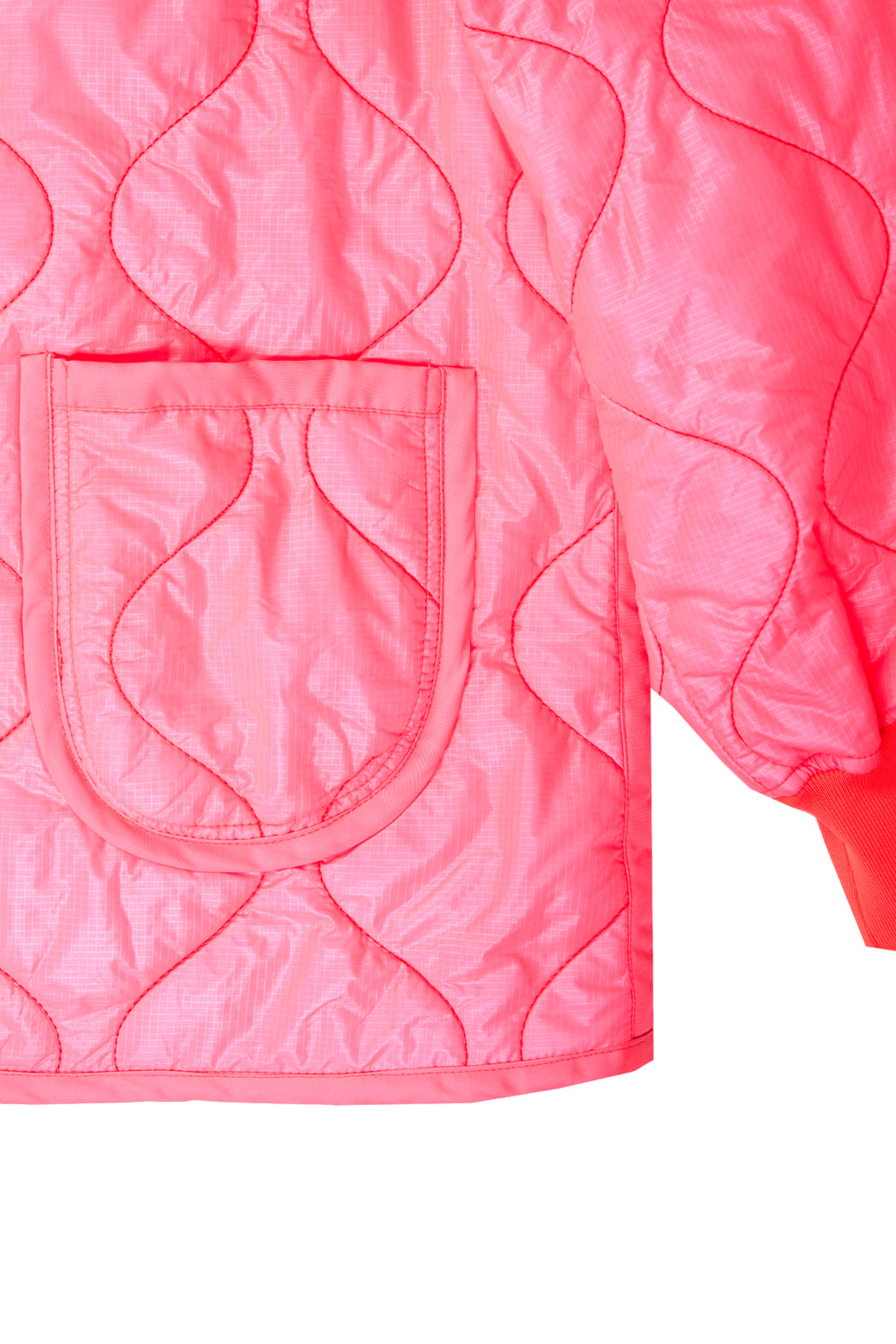 Light Quilting Jacket - Neon Pink