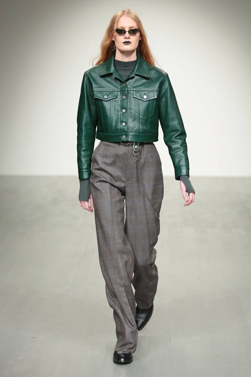 Check Trousers - Brown Plaid
