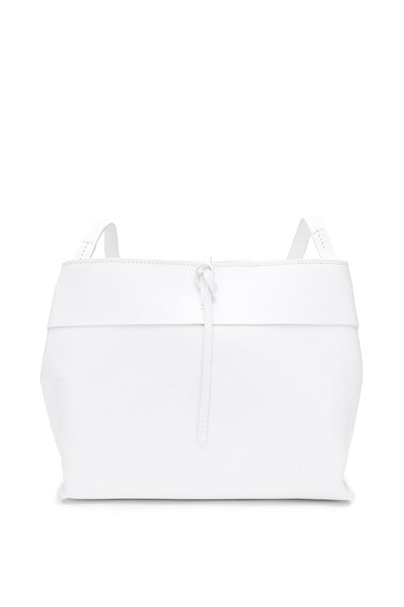 Tie Crossbody - White