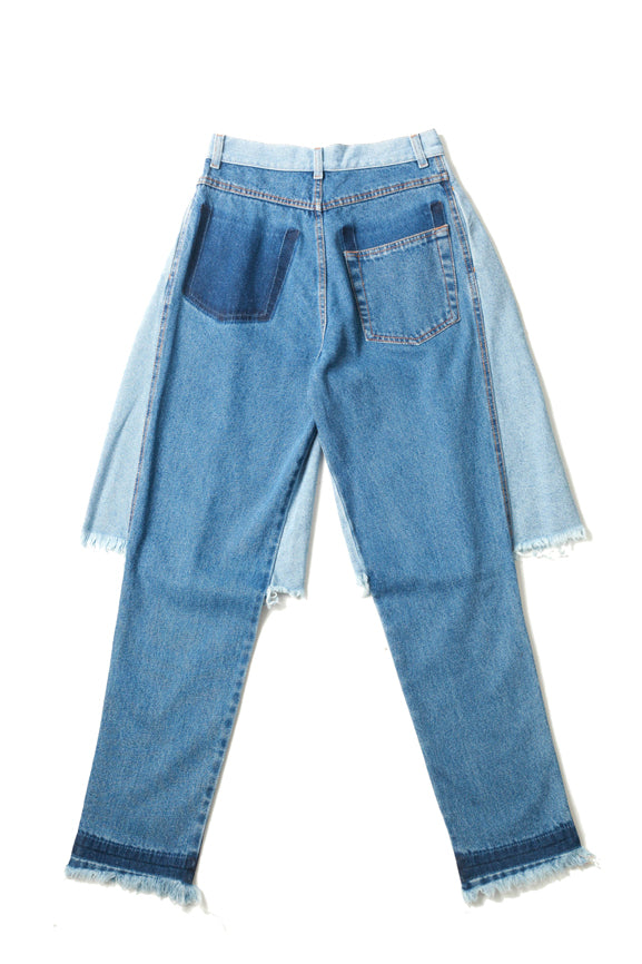 Mixed Colour New Denim Demi-Denims