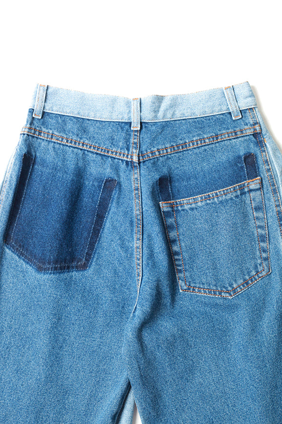 Mixed Colour New Denim Demi-Denims