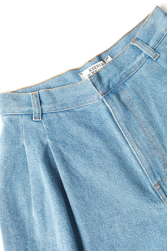 Mixed Colour New Denim Demi-Denims