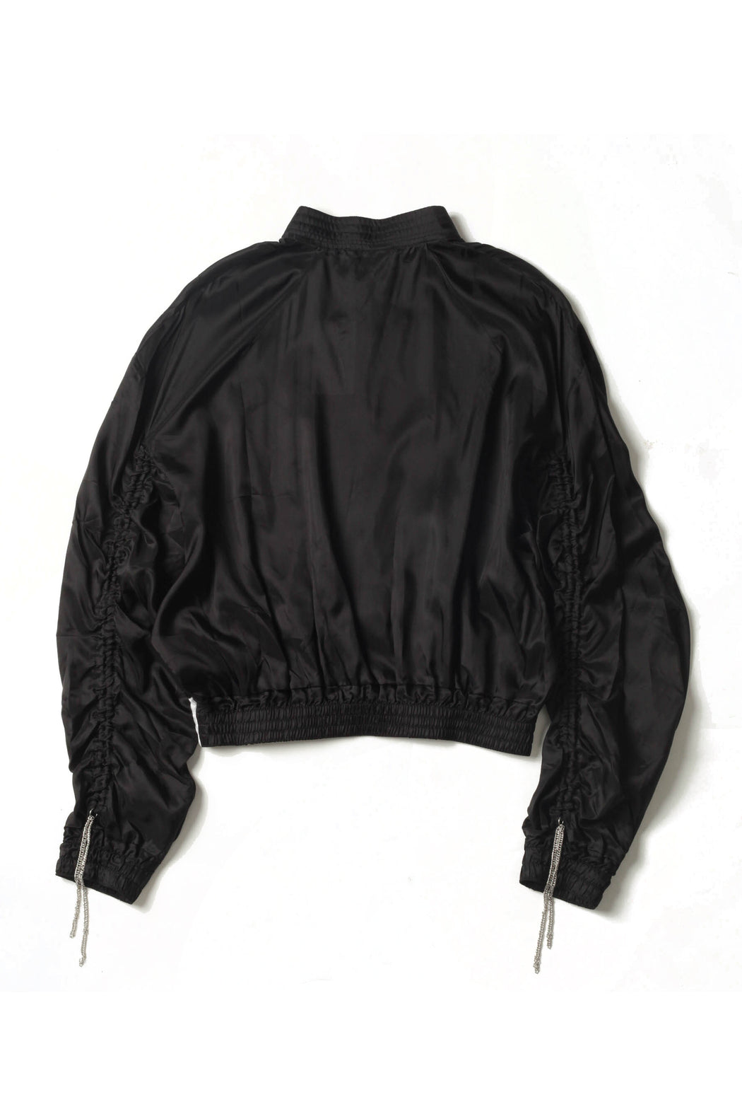 Yzer - Black Technical Cupro Track Jacket