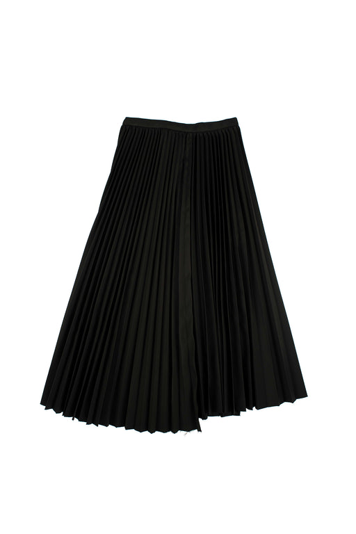 Unbalanced Hem Skirt - Black