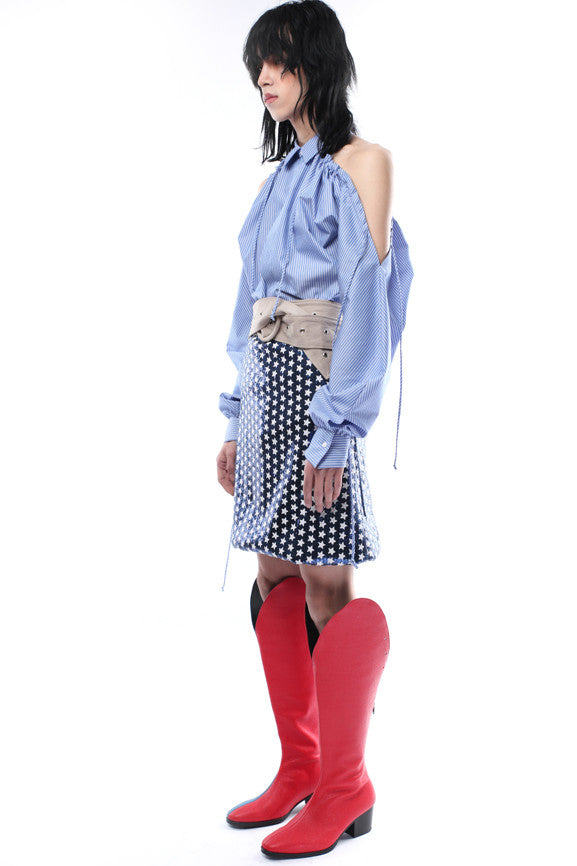 Spangle Skirt - Blue