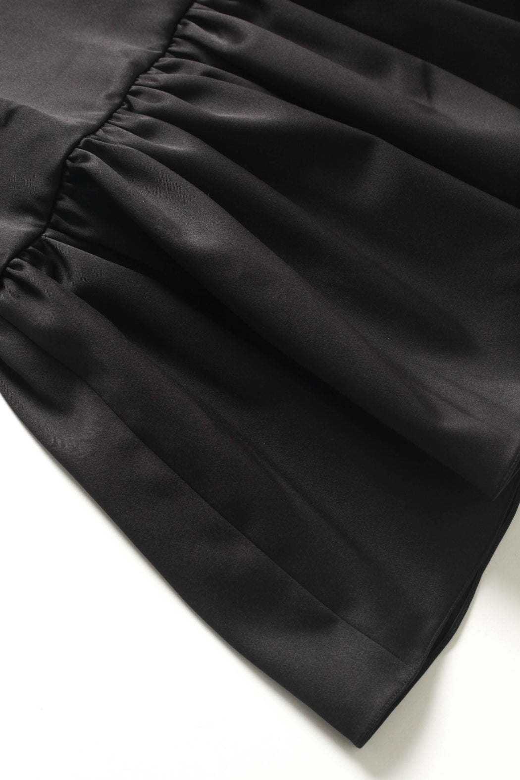 Bell Arm Mini Dress - Black