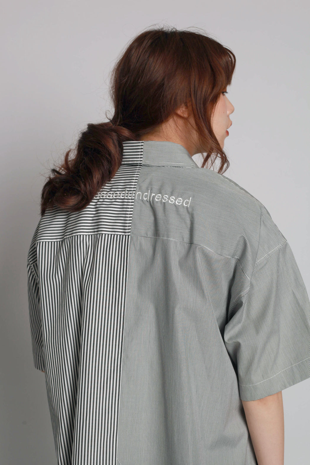 Contrast Short Sleeve Shirt - Black
