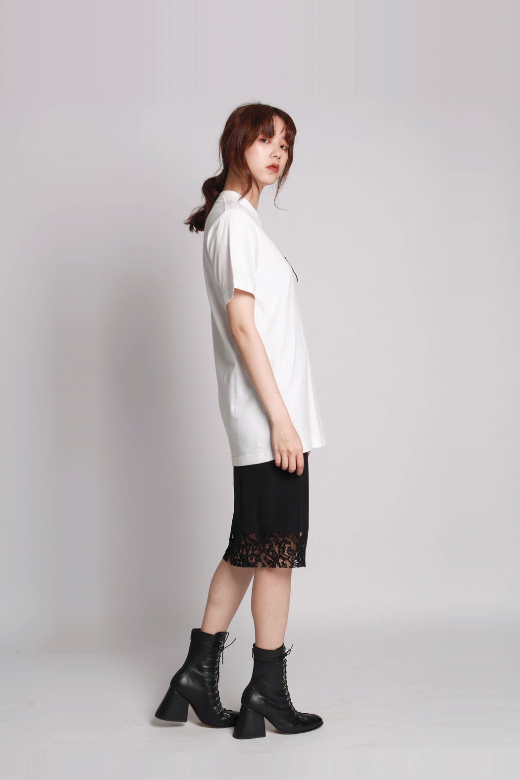 Lace Skirt - Black