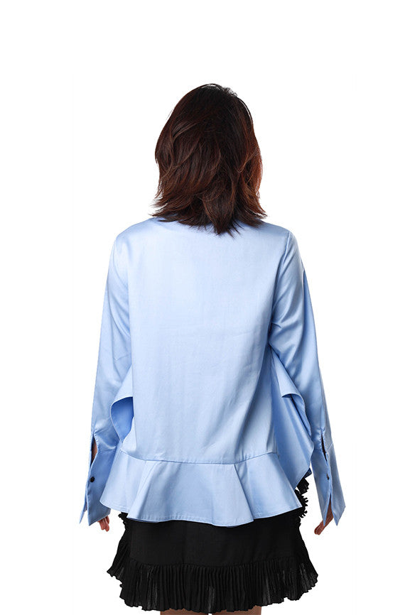 Ruffle Hem Shirt
