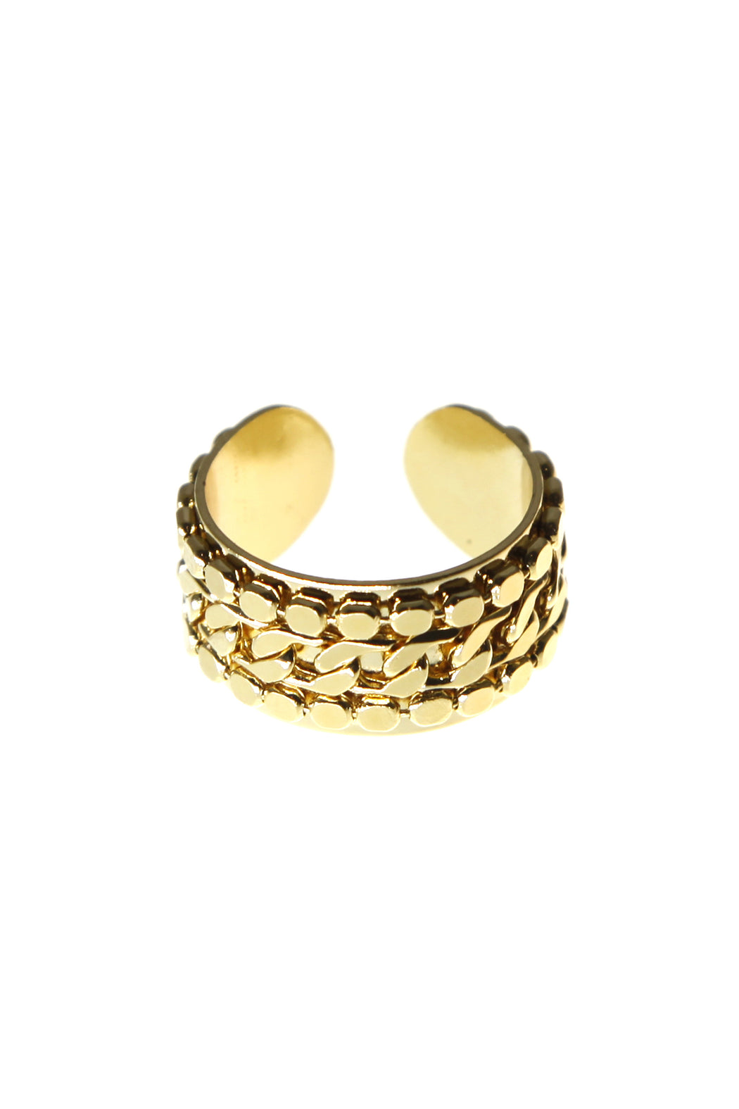 K Triple Ring - Gold