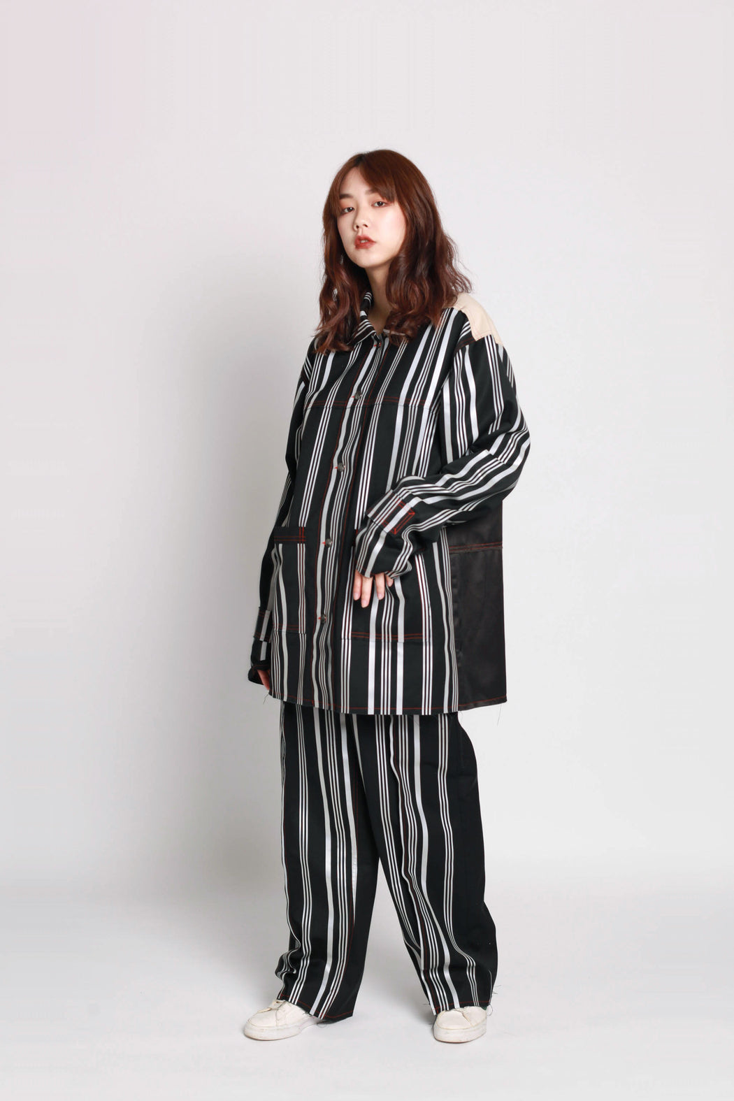 Panel Pant - Stripe/Reflective