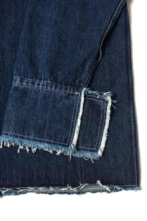 Supersized Cuff Shirt - Stonewash