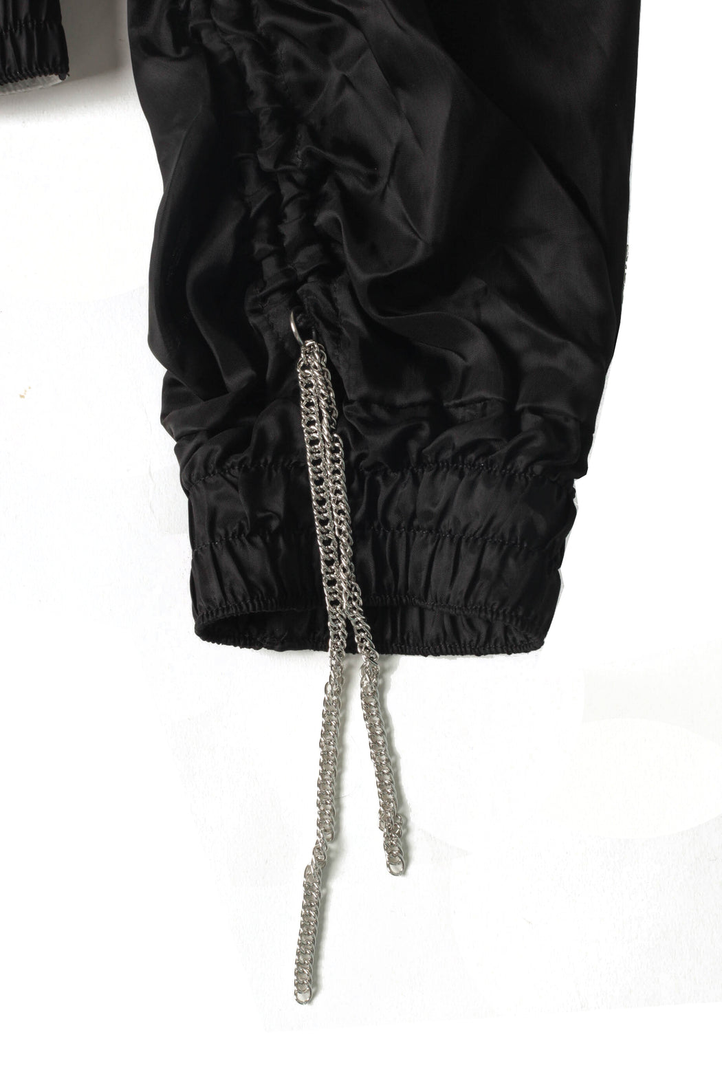 Yzer - Black Technical Cupro Track Jacket
