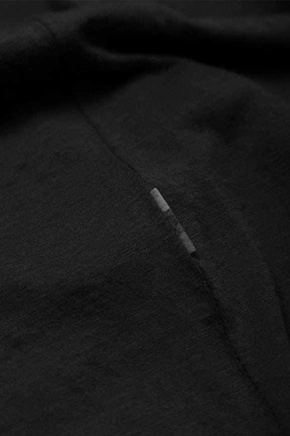 Overlong T-Shirt - Black