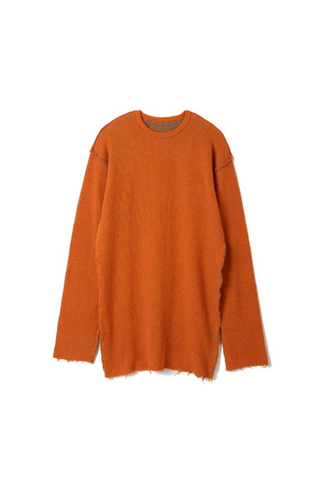 Double Face Rib Knit - Orange