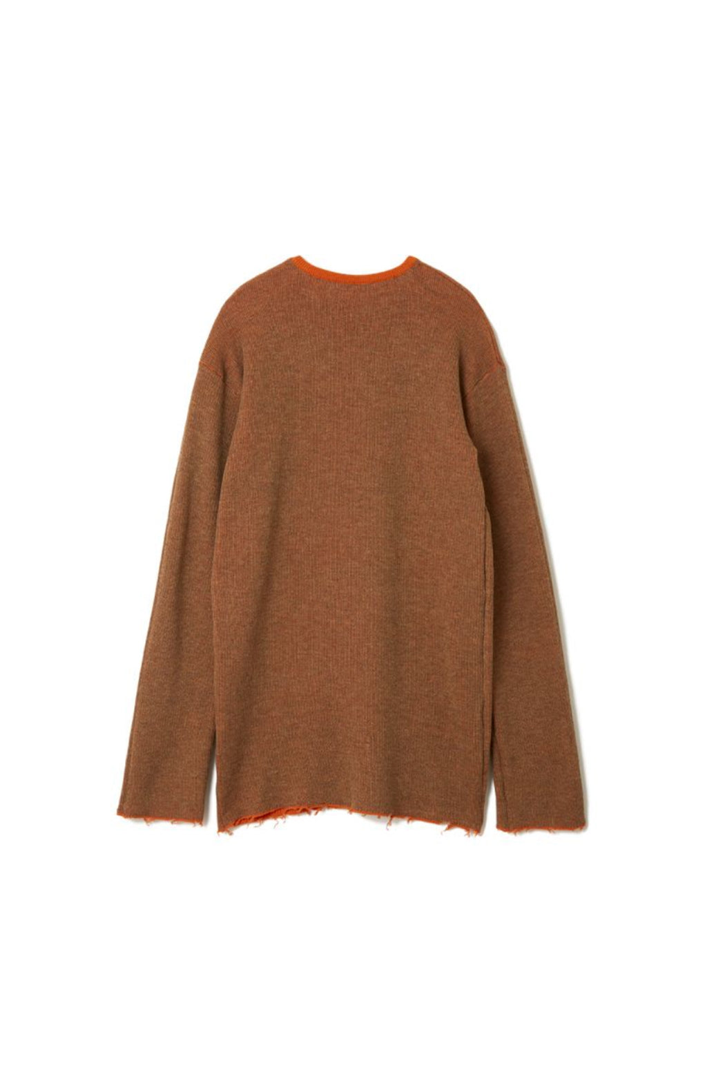 Double Face Rib Knit - Orange