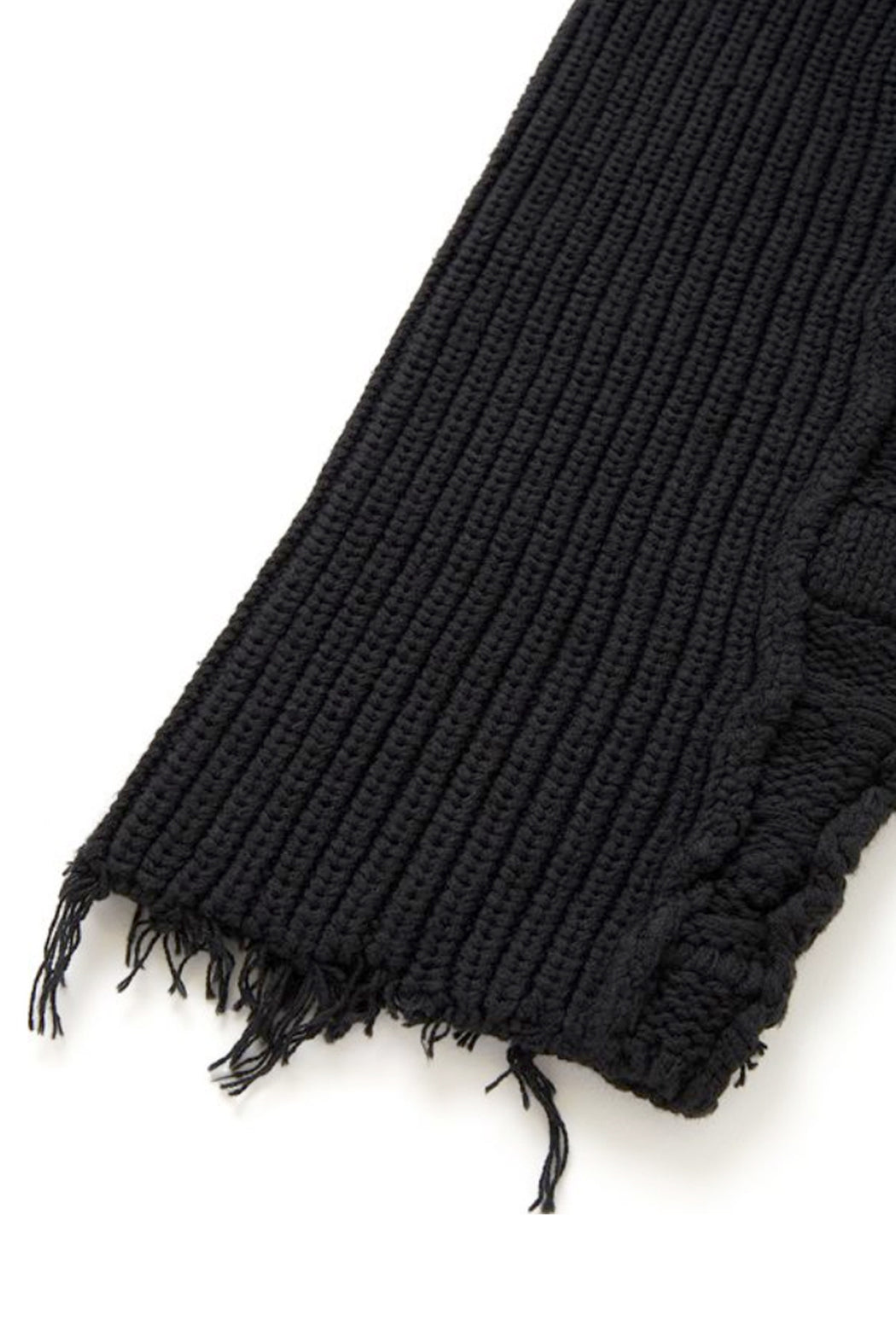 Wave Stripe Crash Knit - Black