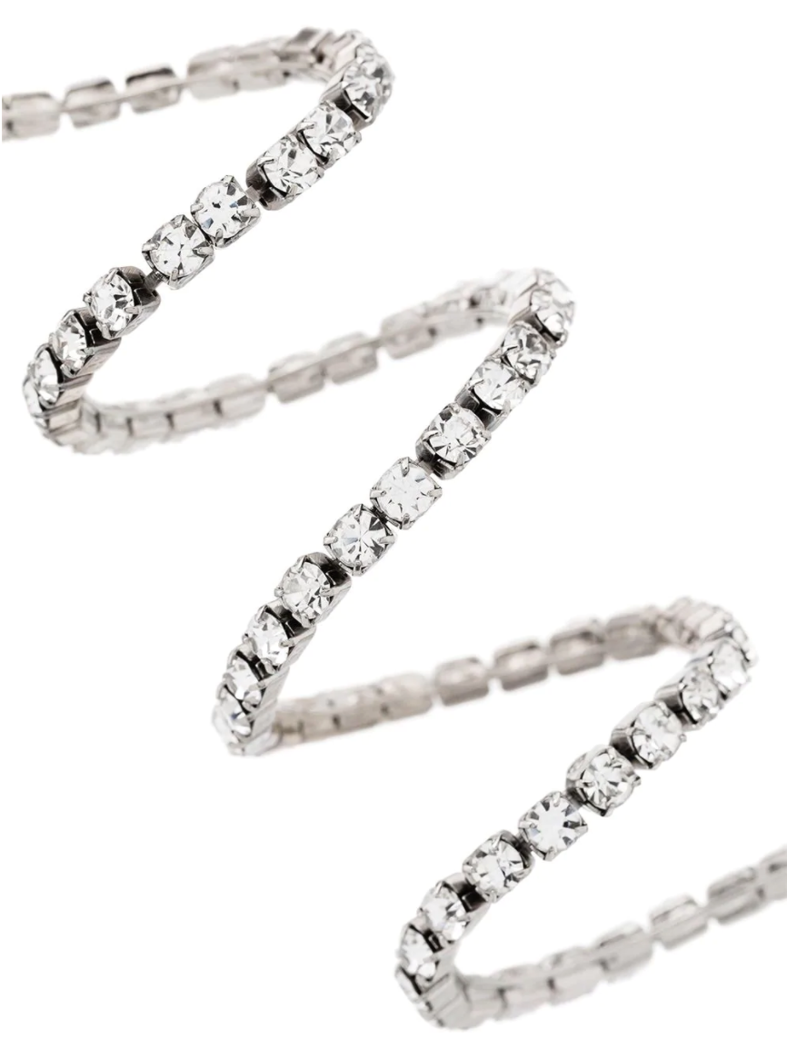 Spiral Earrings - Silver