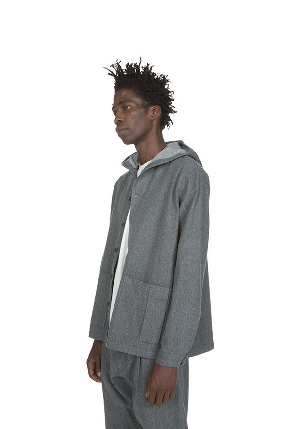 Grey Selvage Denim Jacket