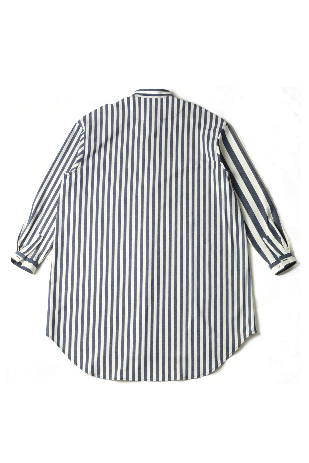 Long Over Shirt - Blue/White