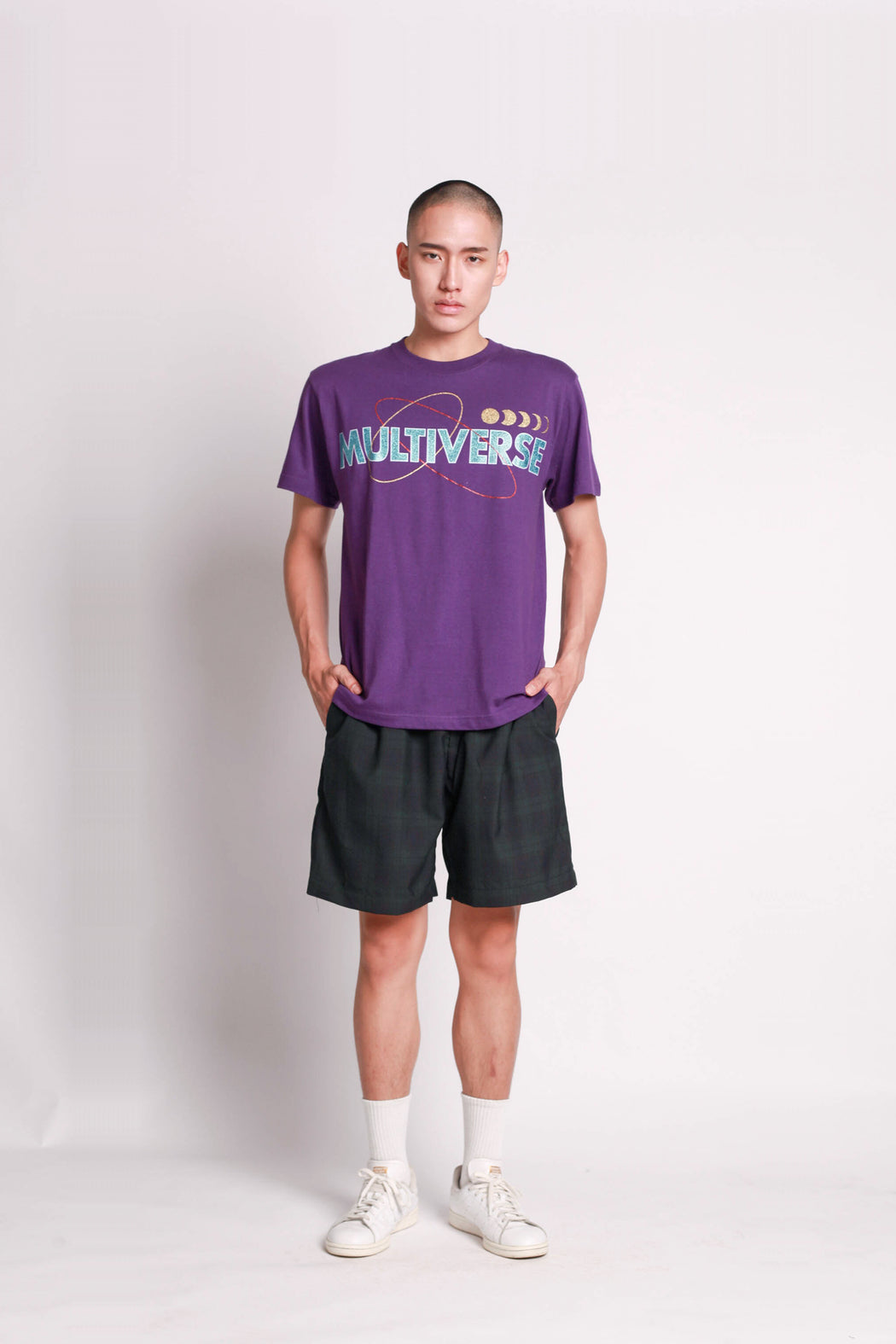 Check Shorts - Dark Green