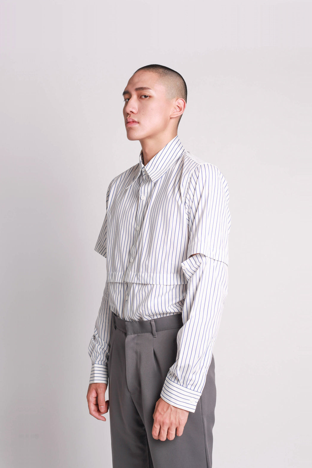 Combination Shirt - Stripe