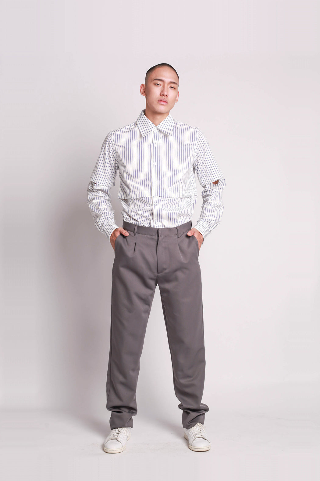 Combination Shirt - Stripe