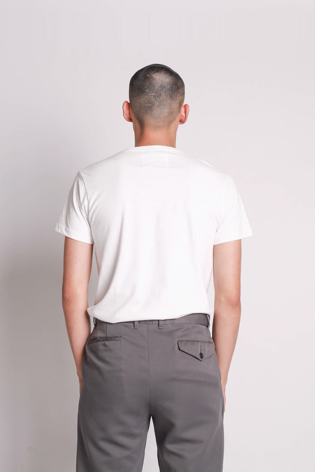 Logo Pocket Tee - White