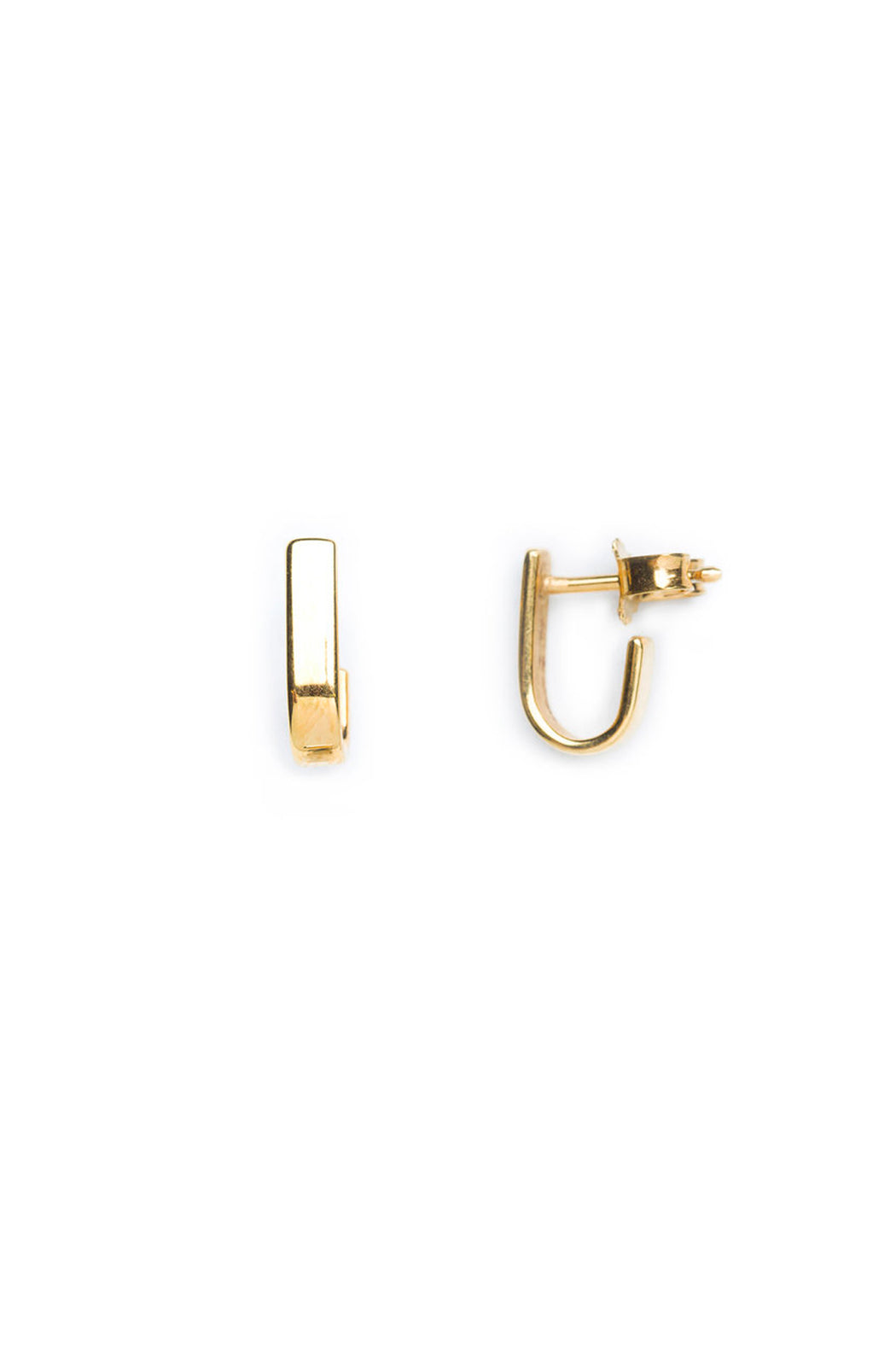 Anna Earring Narrow Band - Gold