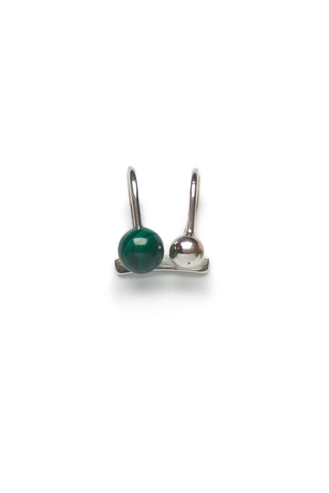 Lana Earclip w/ Malachite