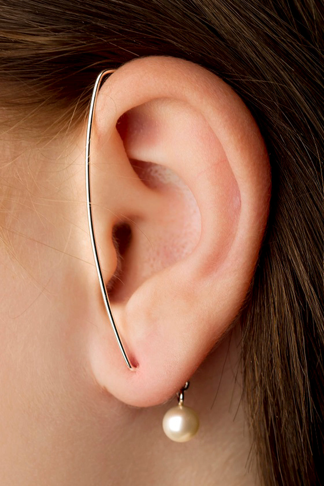 Iris Earbrace Pearl - Silver