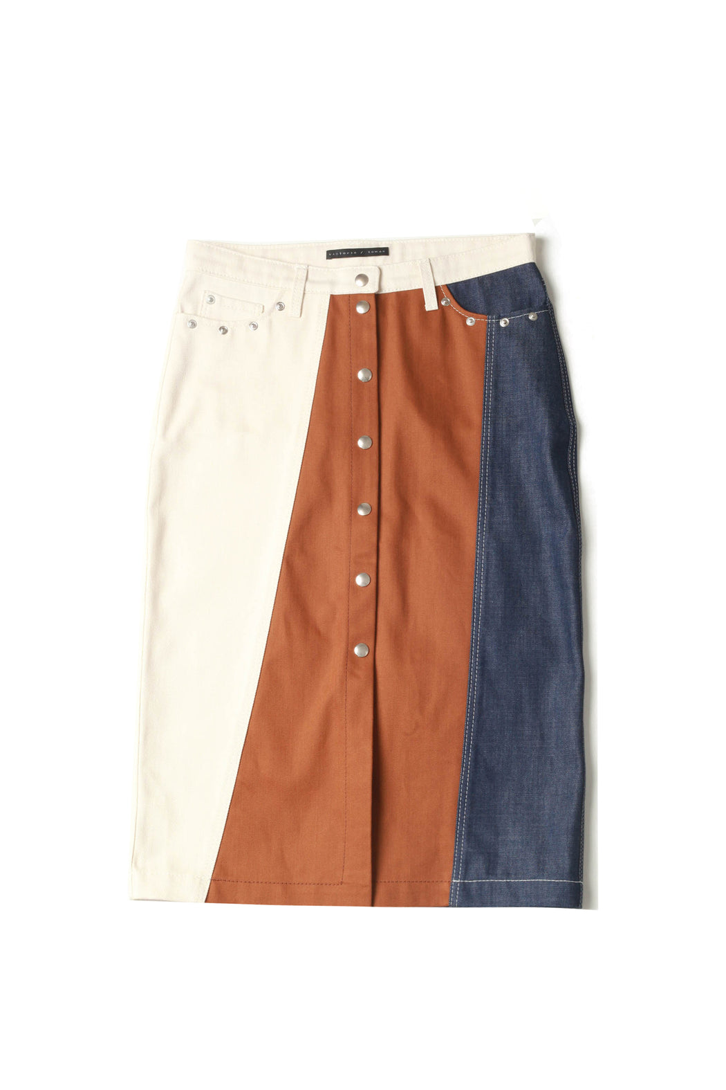 High-Waisted Multi Skirt