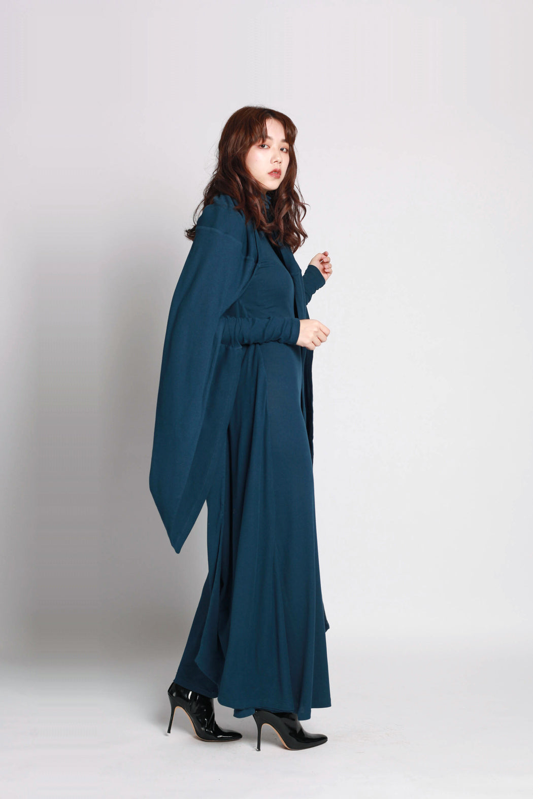Square Dress - Navy
