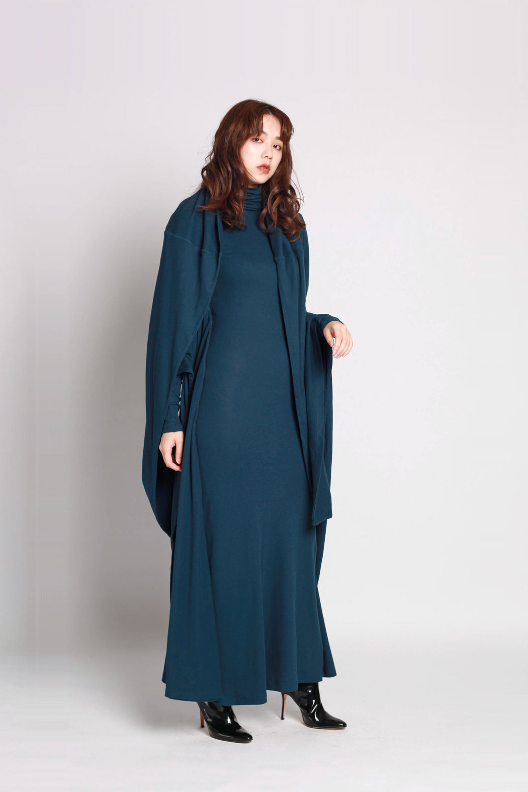 Square Dress - Navy