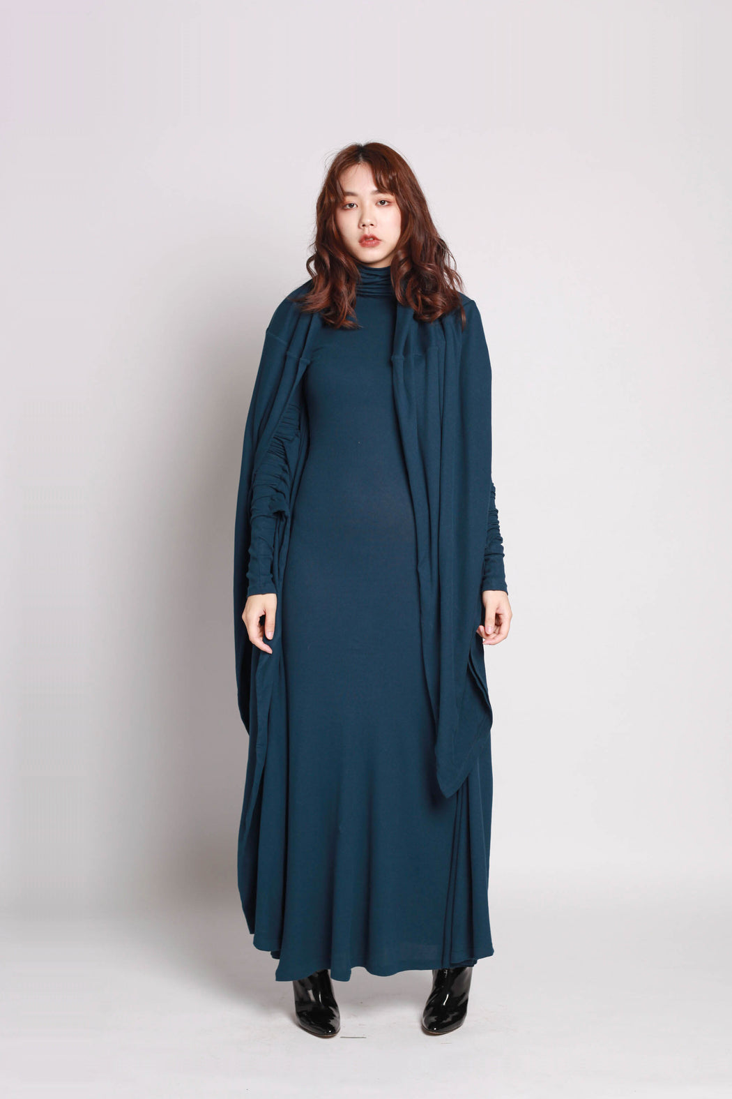 Square Dress - Navy