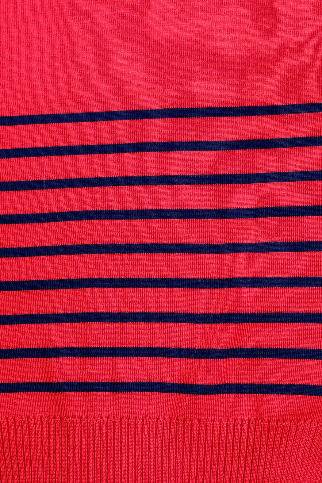 Stripe Pullover - Red/Navy