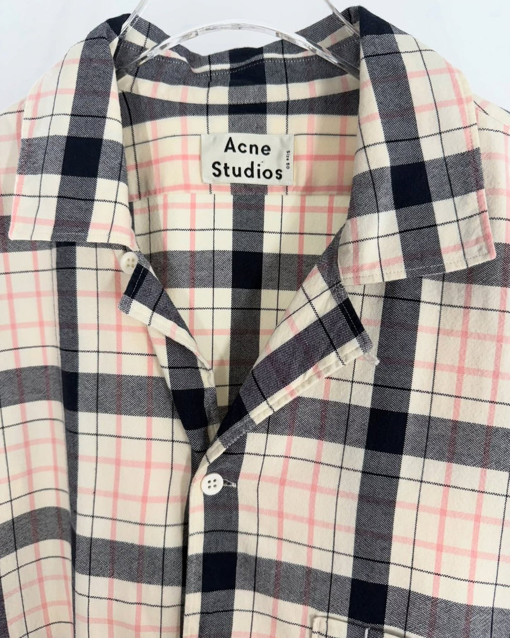 ACNE STUDIOS BIG CHECK SHIRT