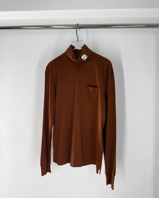 PRADA SS19 LONG SLEEVE SOLID SHIRT