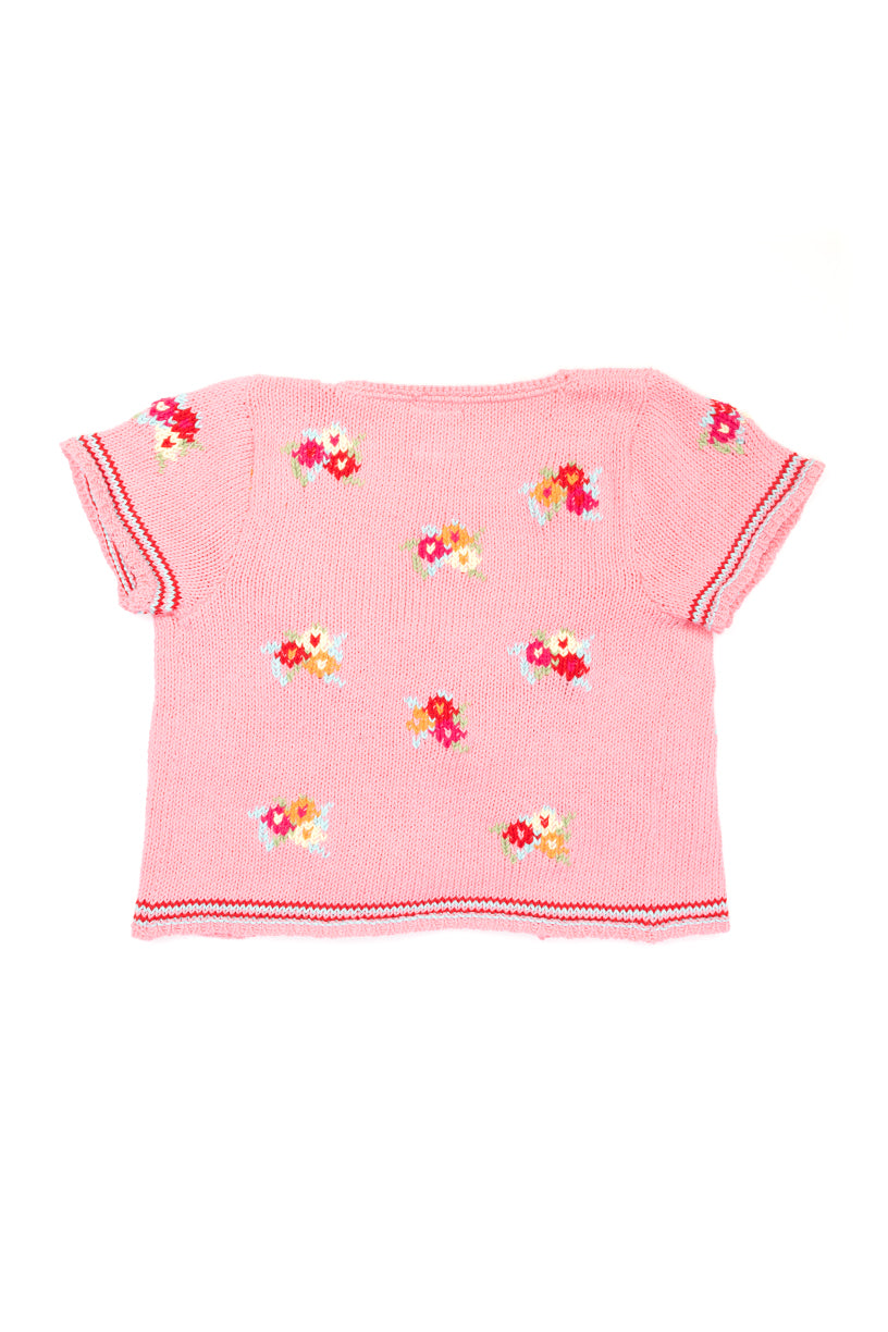 Makina Knitted Top - Pink