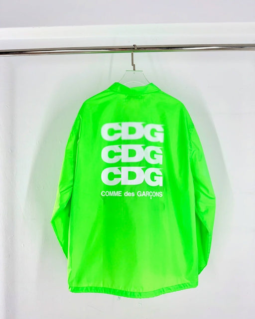 CDG NYLON COACH JACKET