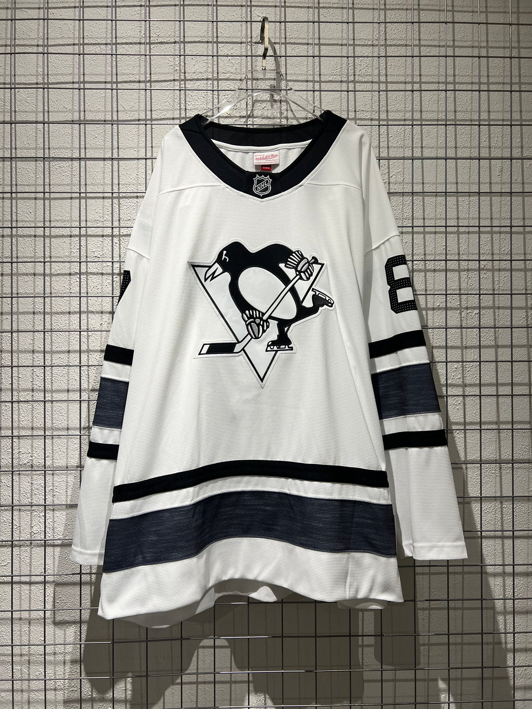 Miitchell&Ness Sidney Ceosby White 2019 NHL All-Star Game Power Play Jersry
