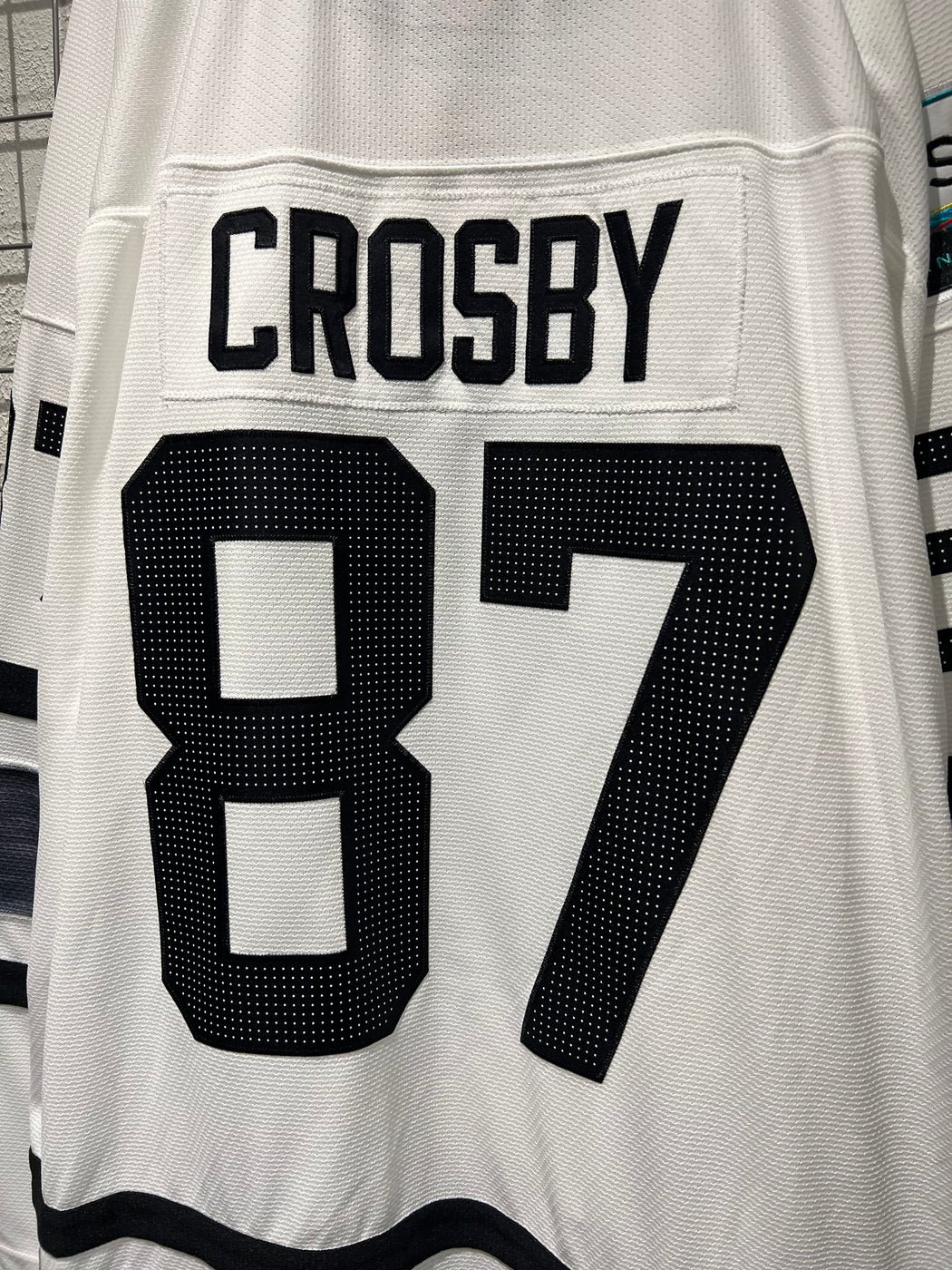 Miitchell&Ness Sidney Ceosby White 2019 NHL All-Star Game Power Play Jersry