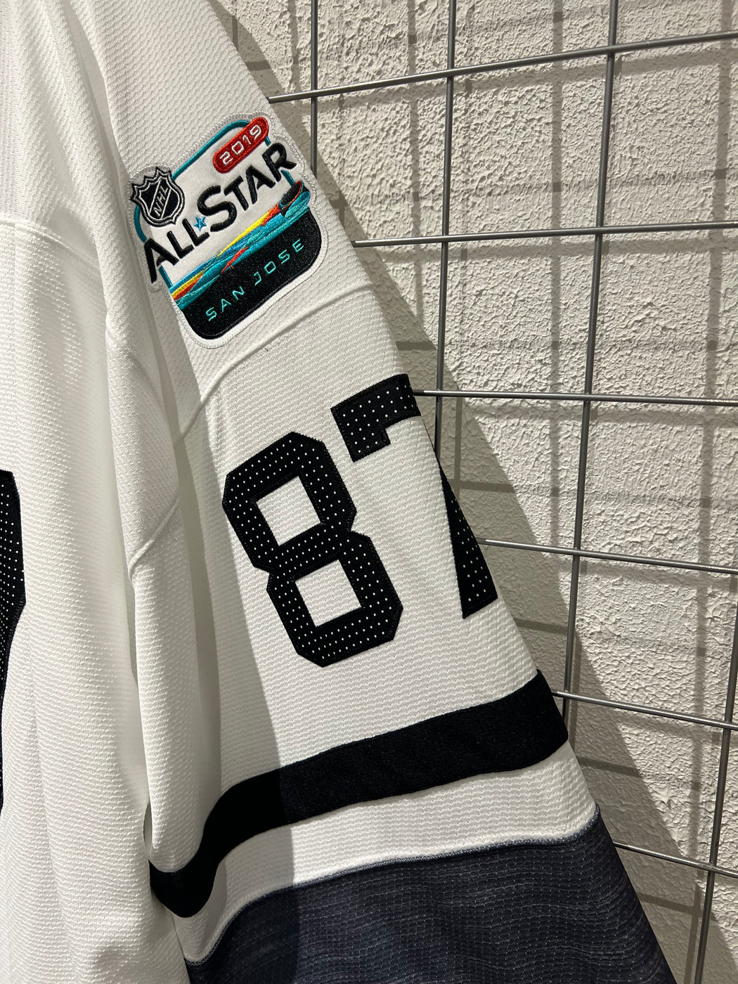 Miitchell&Ness Sidney Ceosby White 2019 NHL All-Star Game Power Play Jersry