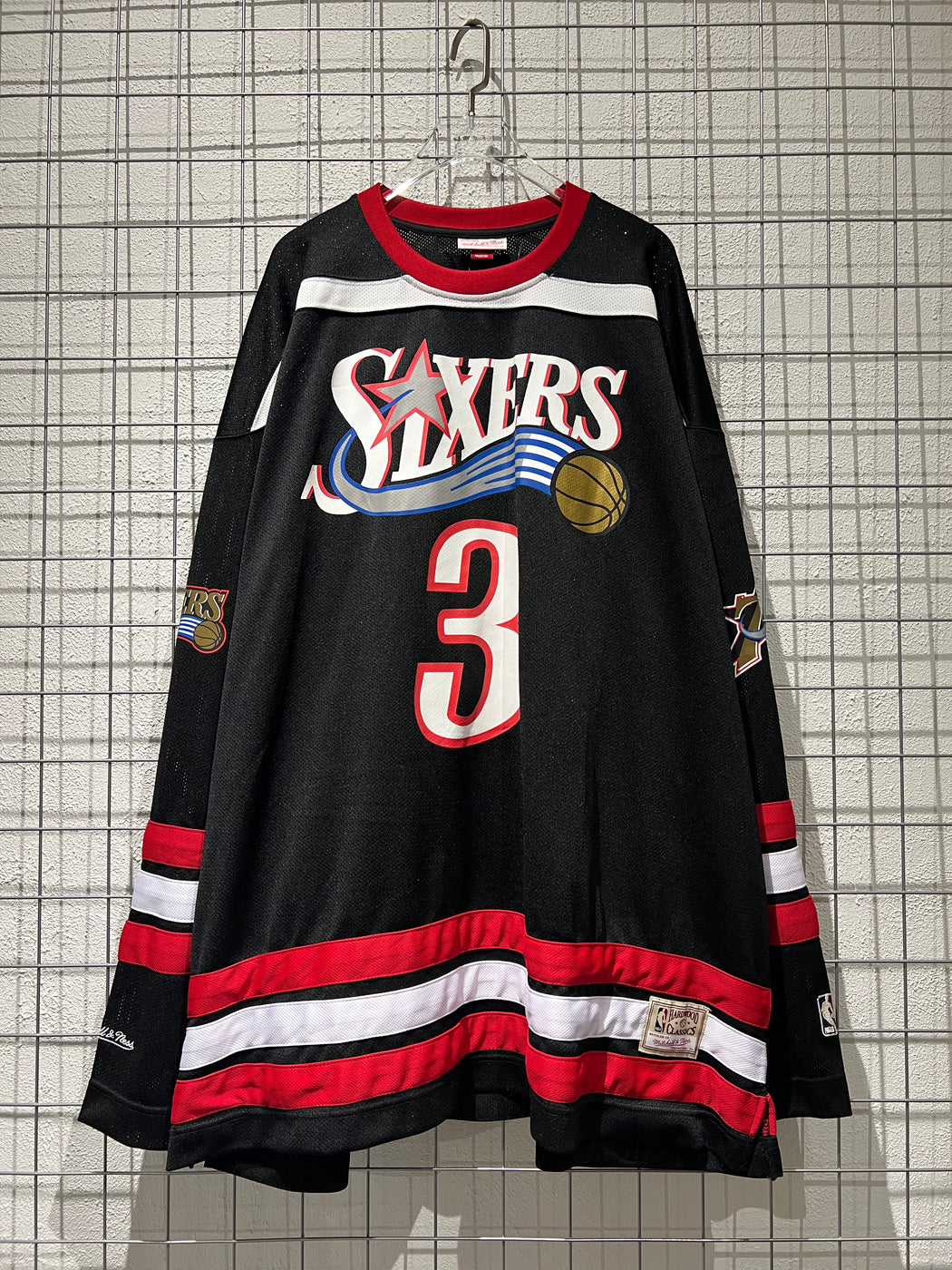 Mitchell&Ness Philadephia 76ers Allen Iverson Hockey Jersey