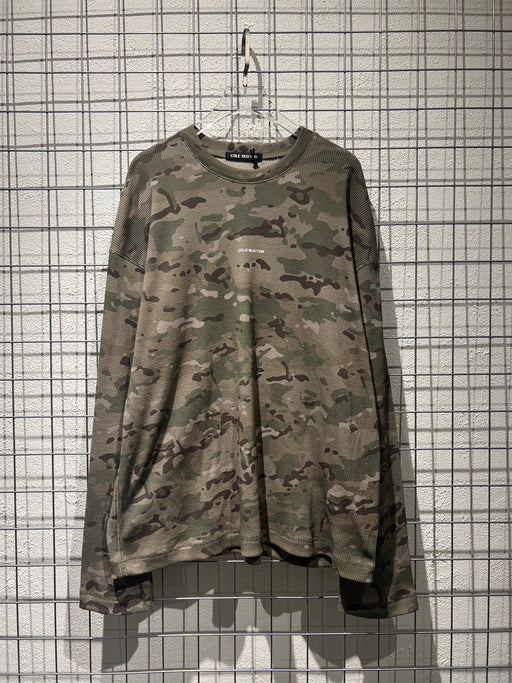 COLE BUXTON Waffle Long Sleeve Multicam Camo