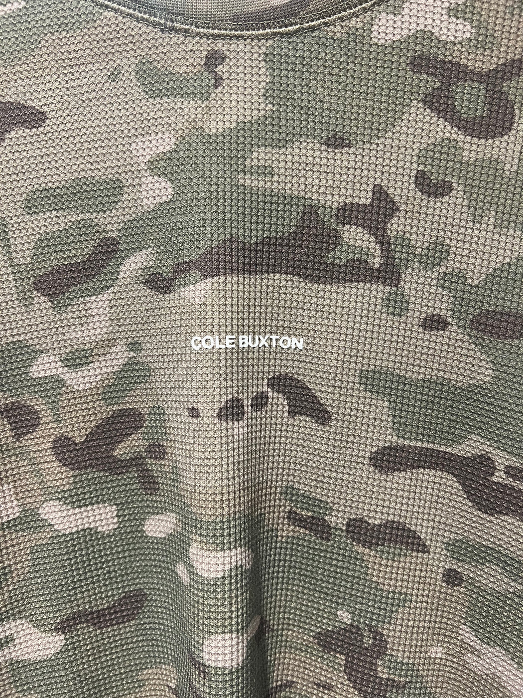 COLE BUXTON 華夫格長袖衫 Multicam 迷彩款