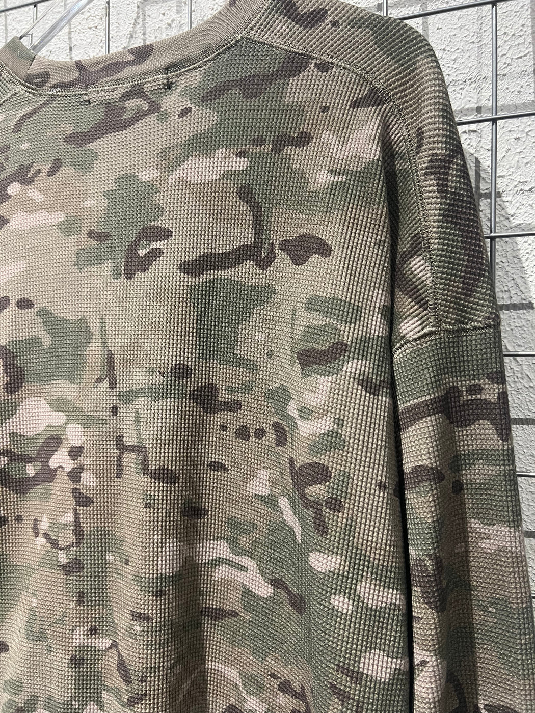 COLE BUXTON 華夫格長袖衫 Multicam 迷彩款