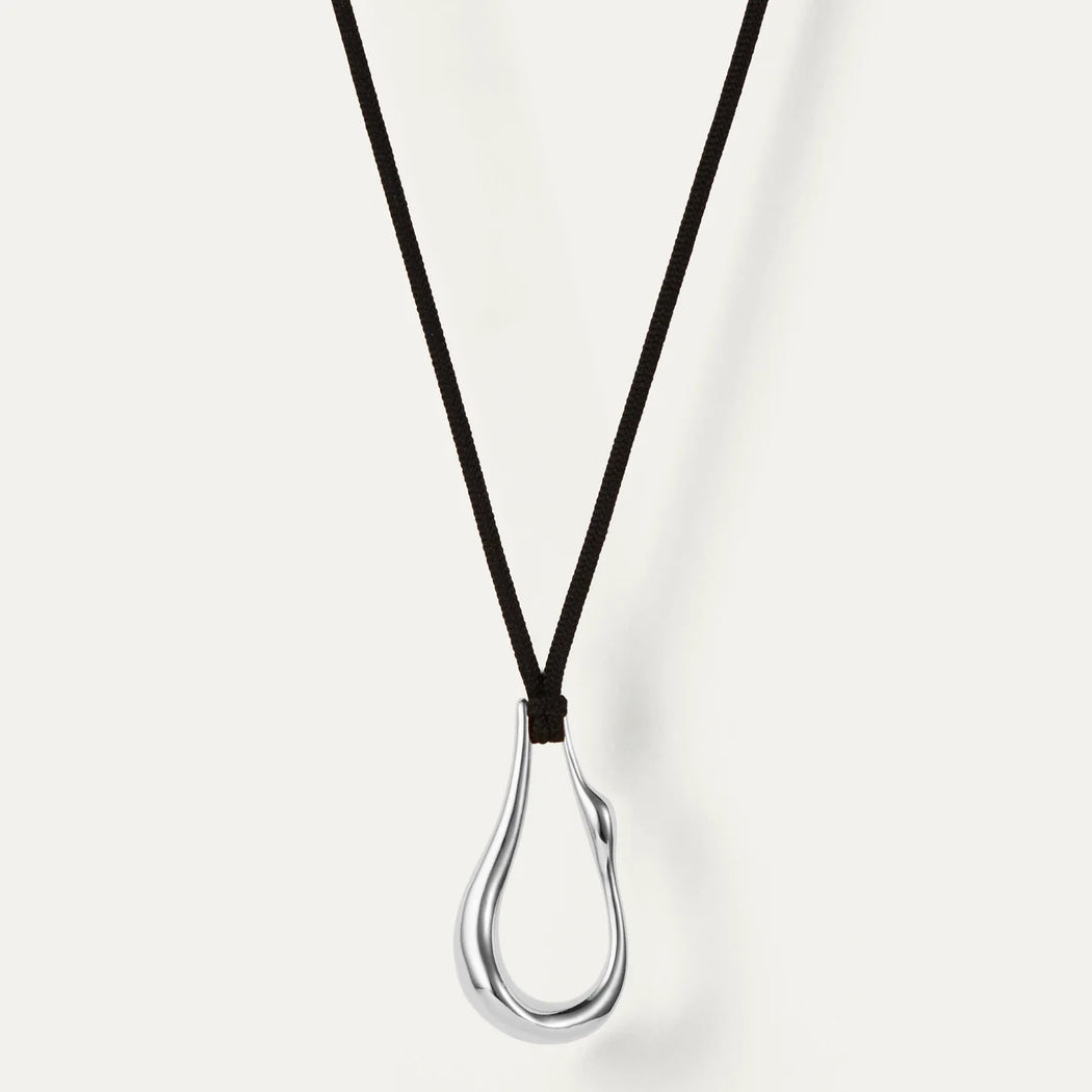 Mini Egret Rope Necklace