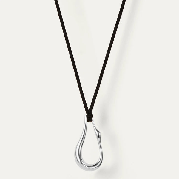 Mini Egret Rope Necklace