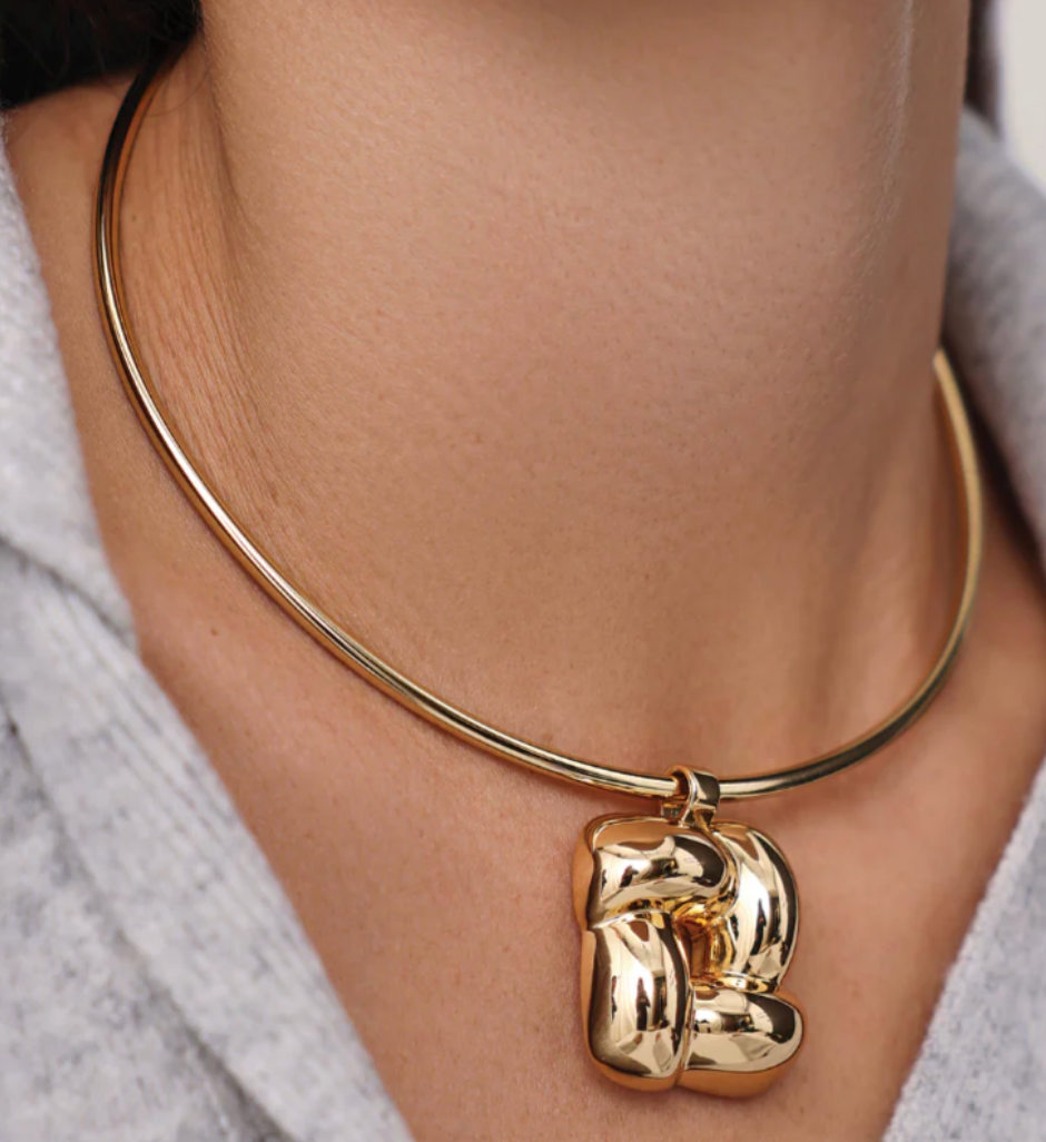 Woven Square Collar